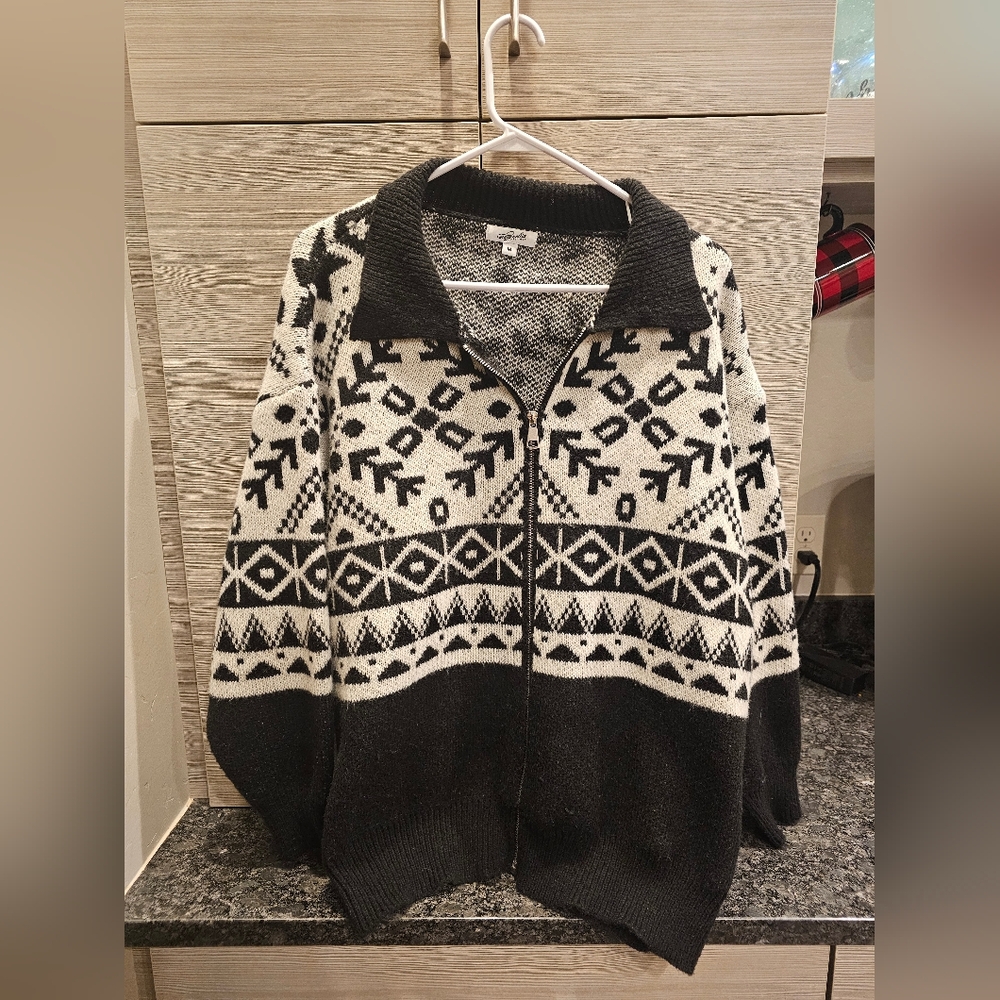 Zip Up Sweater